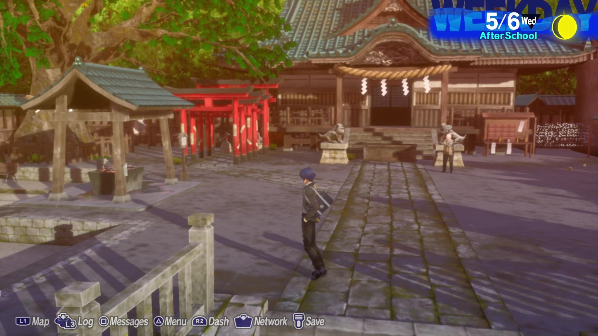 Persona 3 Reload the Precinct at Naganaki Shrine