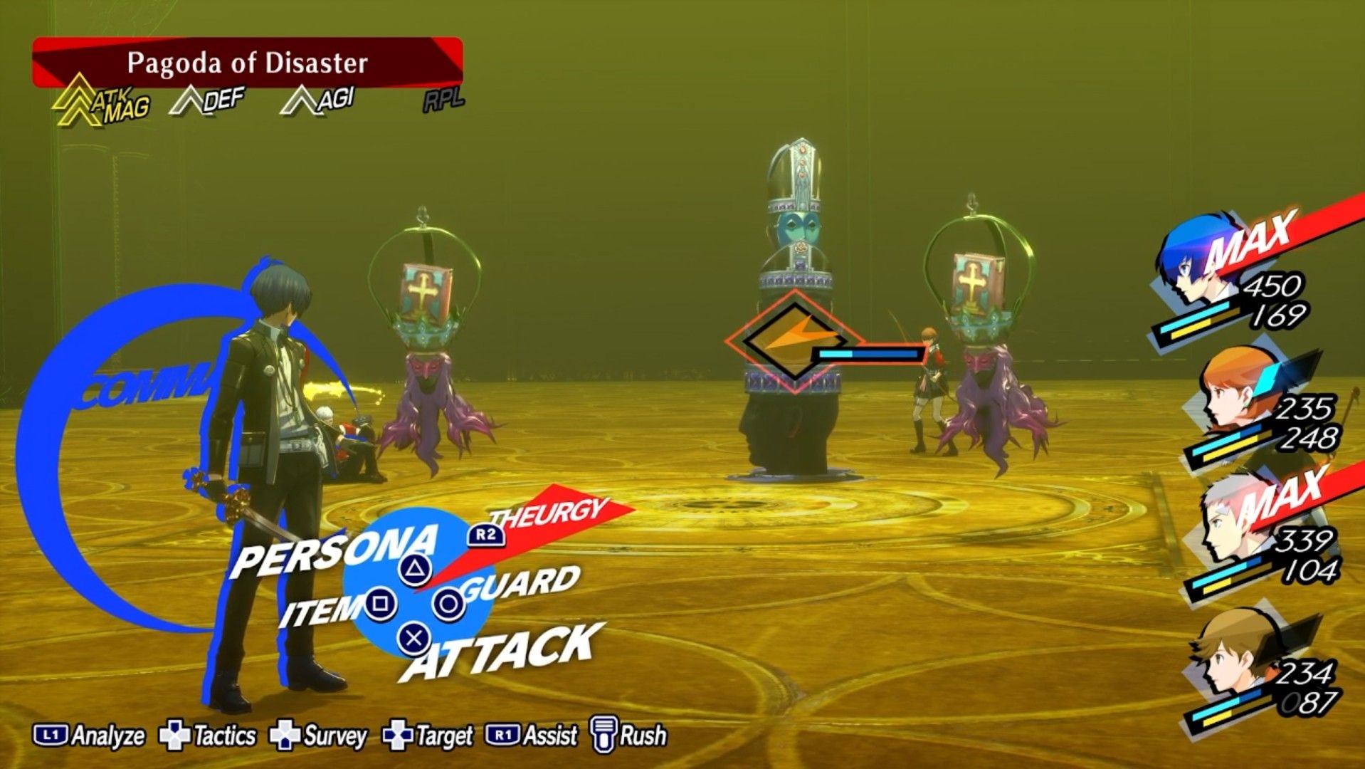 All Shadows In The Tziah Block Of Tartarus In Persona 3 Reload