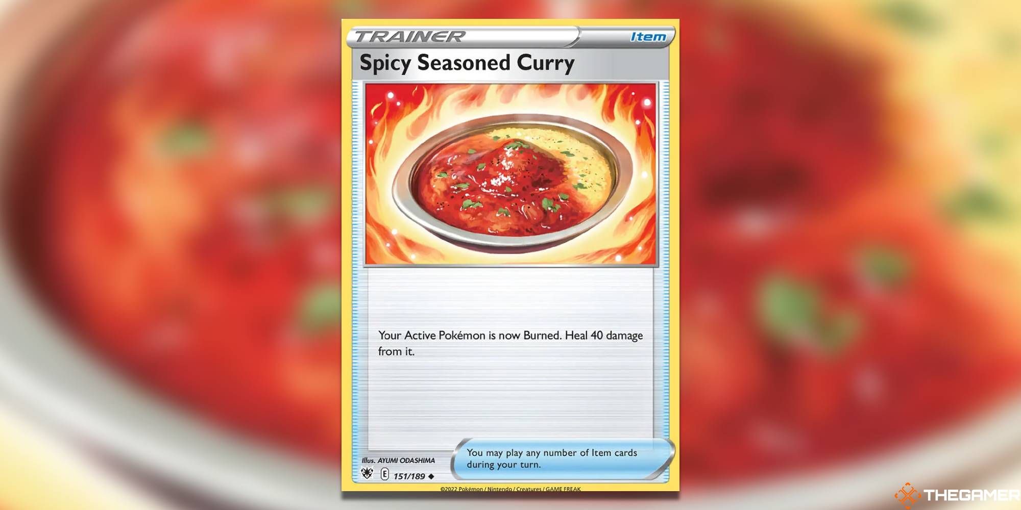 Pokemon TCG Spicy Seasoned Curry Card-1