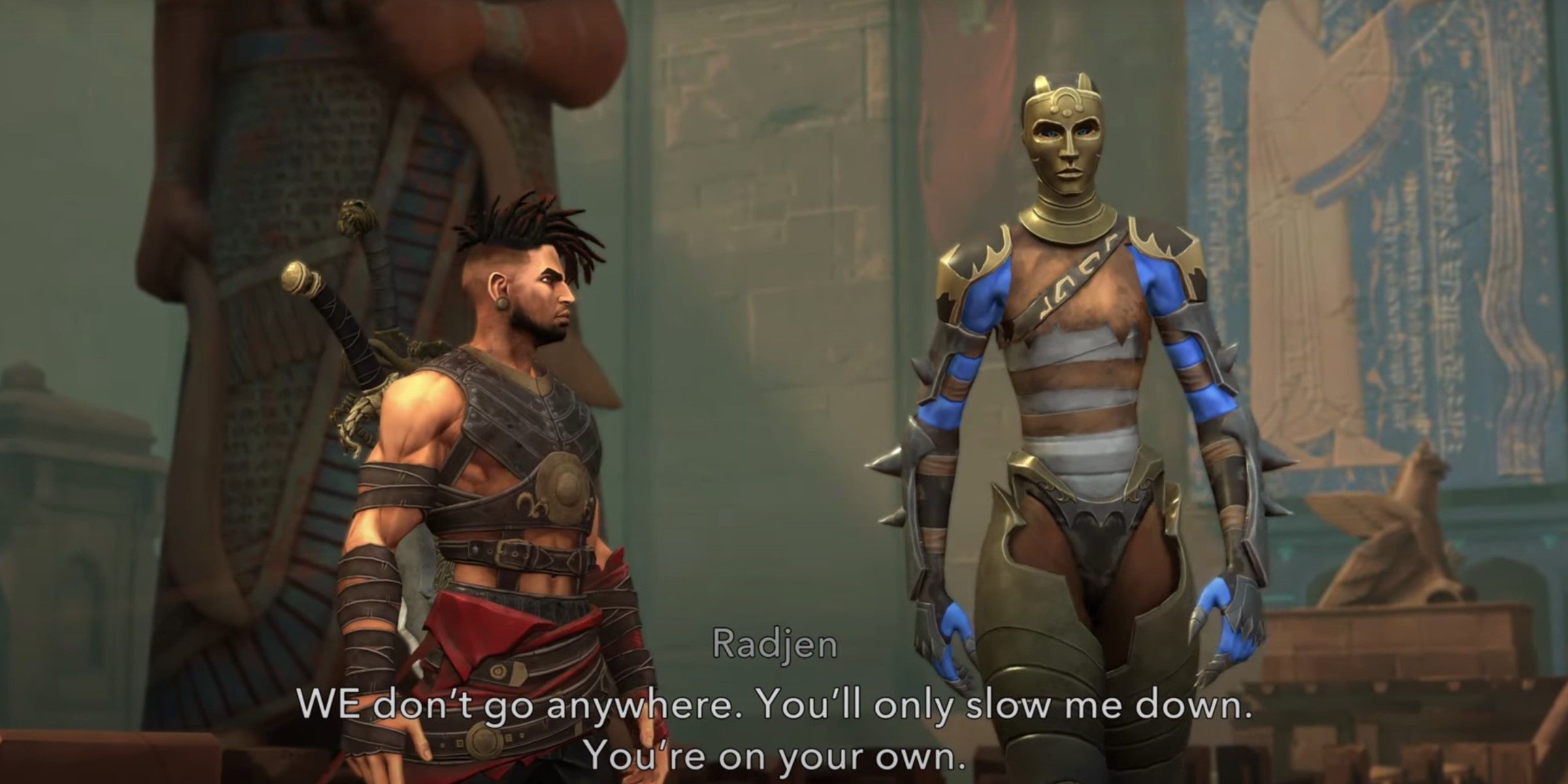 Prince Of Persia: The Lost Crown Radjen in one of the initial cutscenes.