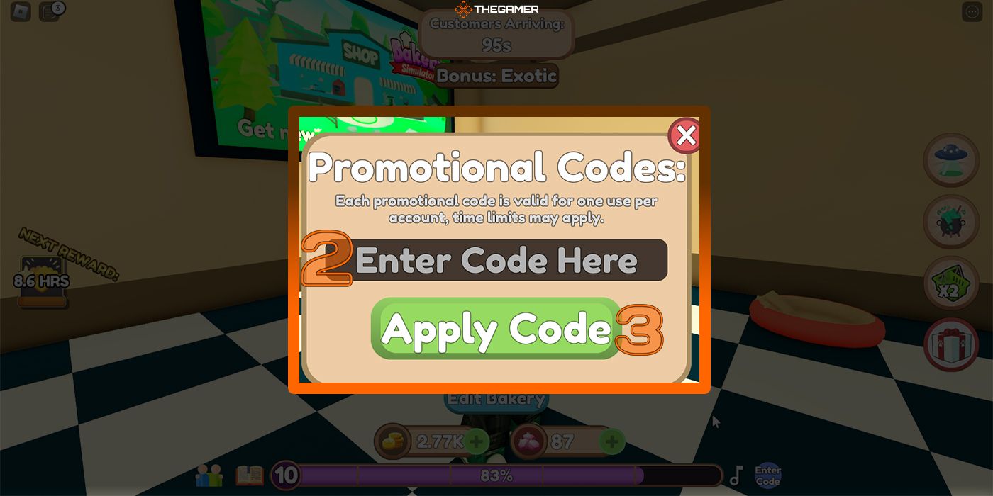 Bakery Simulator Codes For Roblox