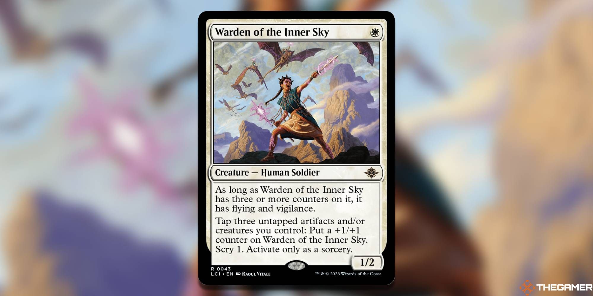 screenshot of Warden of the inner sky lost caverns of ixalans MTG Boros Convoke