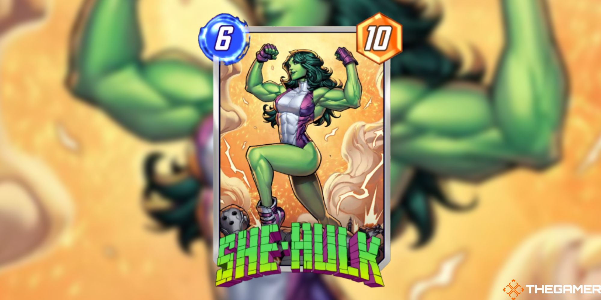She-Hulk card in Marvel Snap
