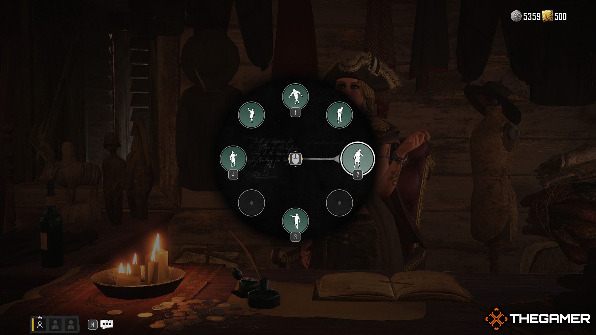 Skull and Bones - Assigning Emotes In Shortcut Slots
