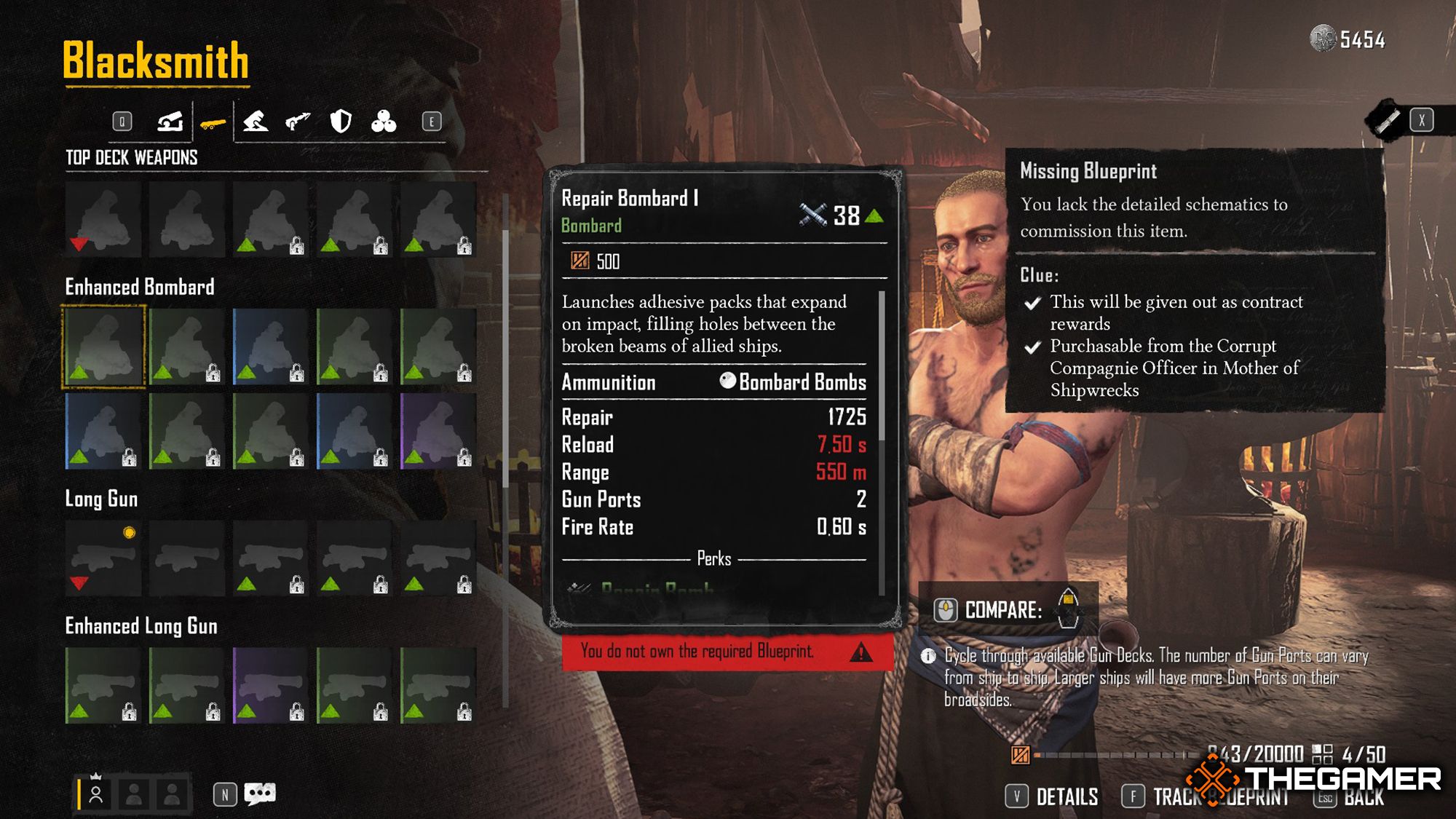Skull and Bones - Captain Speaking With Blacksmith