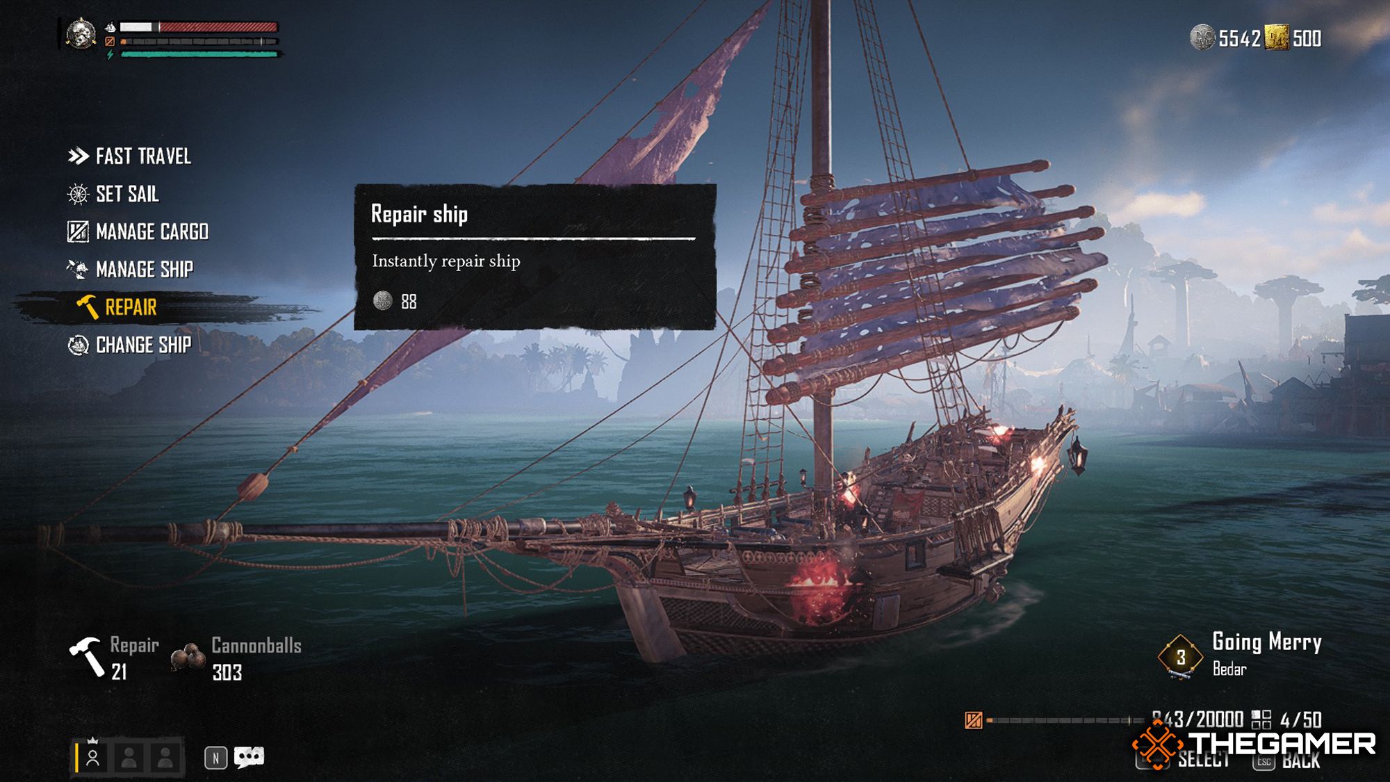 Skull and Bones - Set Sail Screen