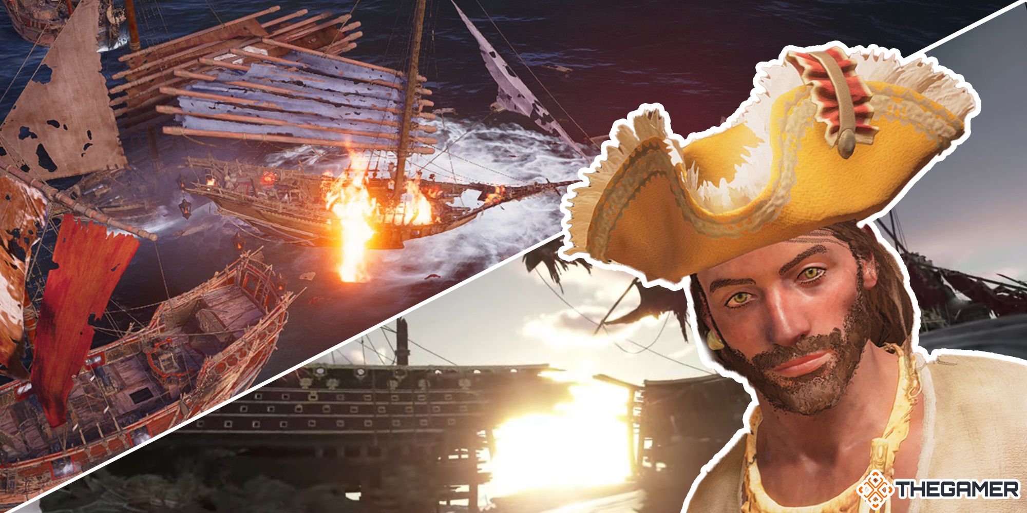 Skull and Bones - Two Sunken Ships And Captain