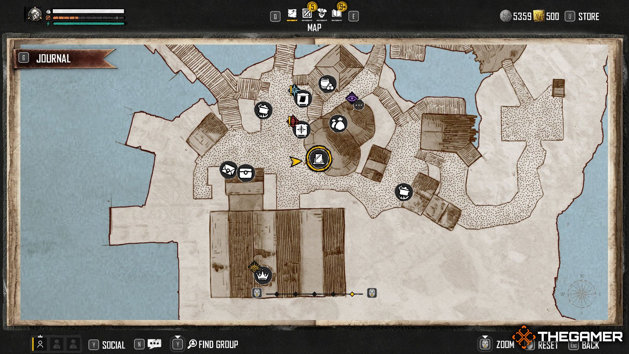 Skull and Bones - Vanity Atelier Location In Map