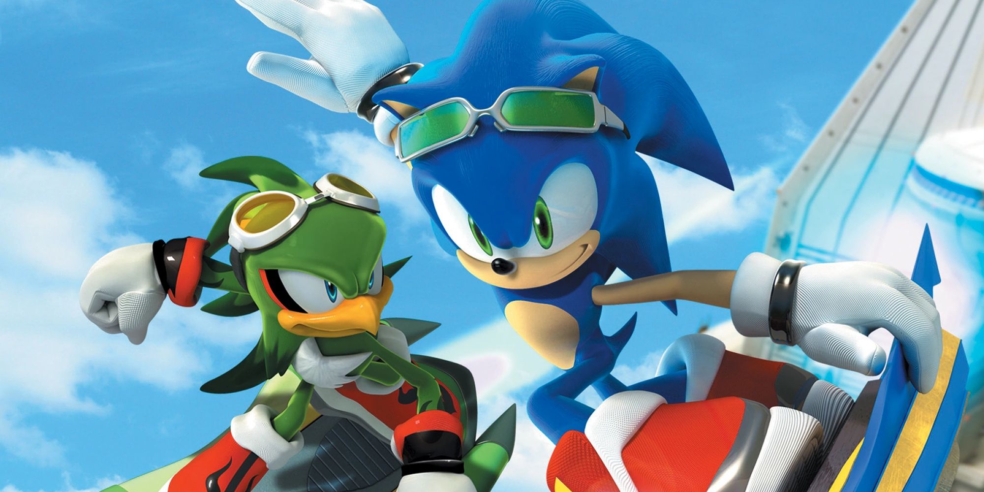 Sonic Riders Sonic And Jet
