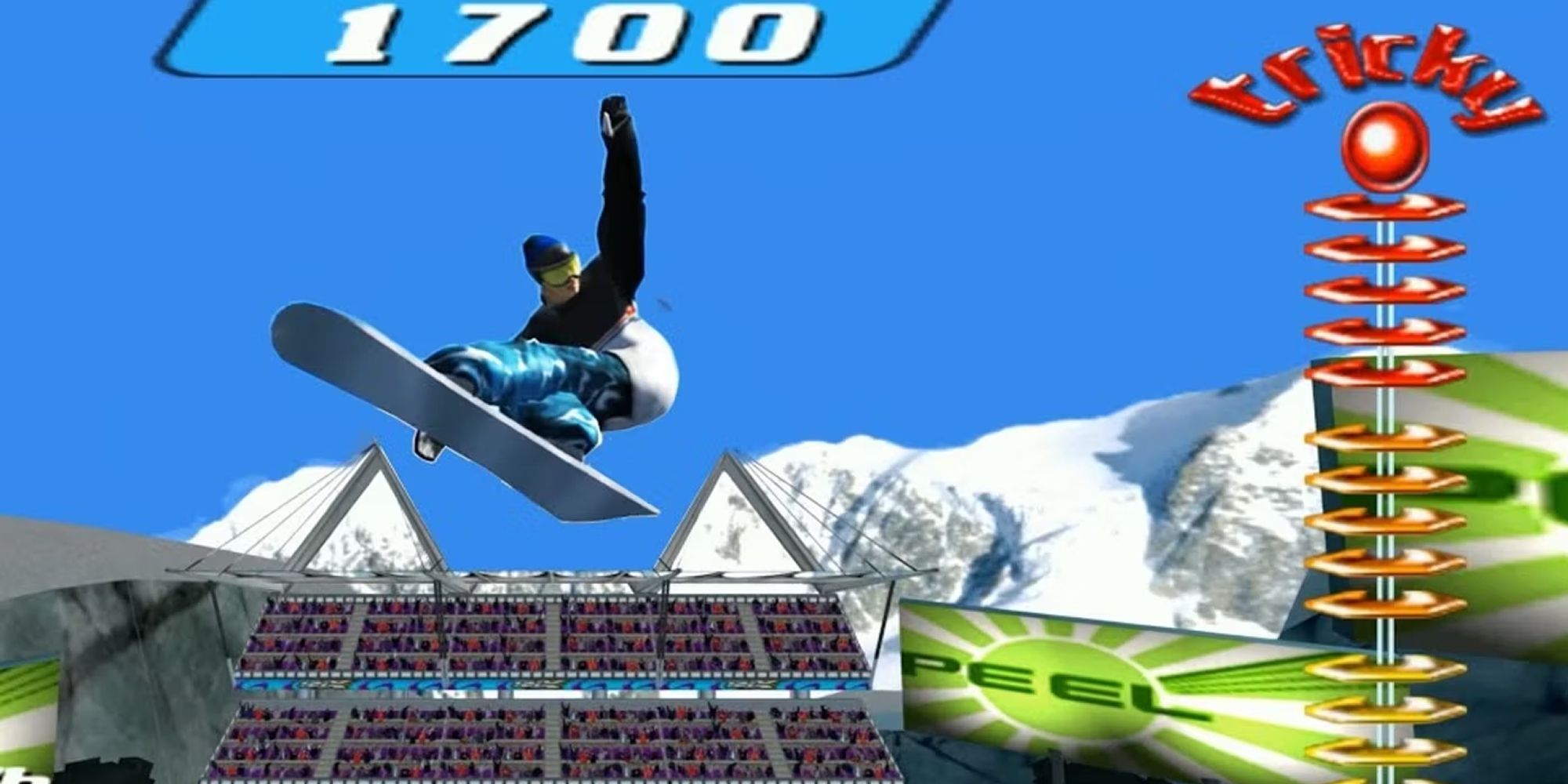 SSX Tricky Boarder Performs A Trick