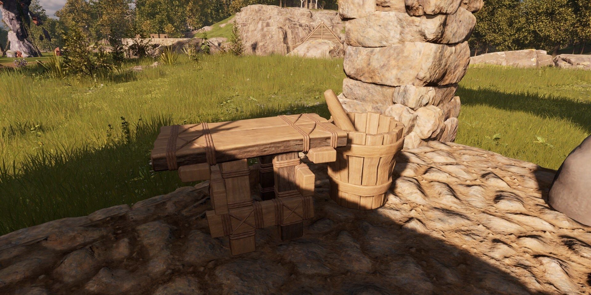 simple mortar station in nightingale
