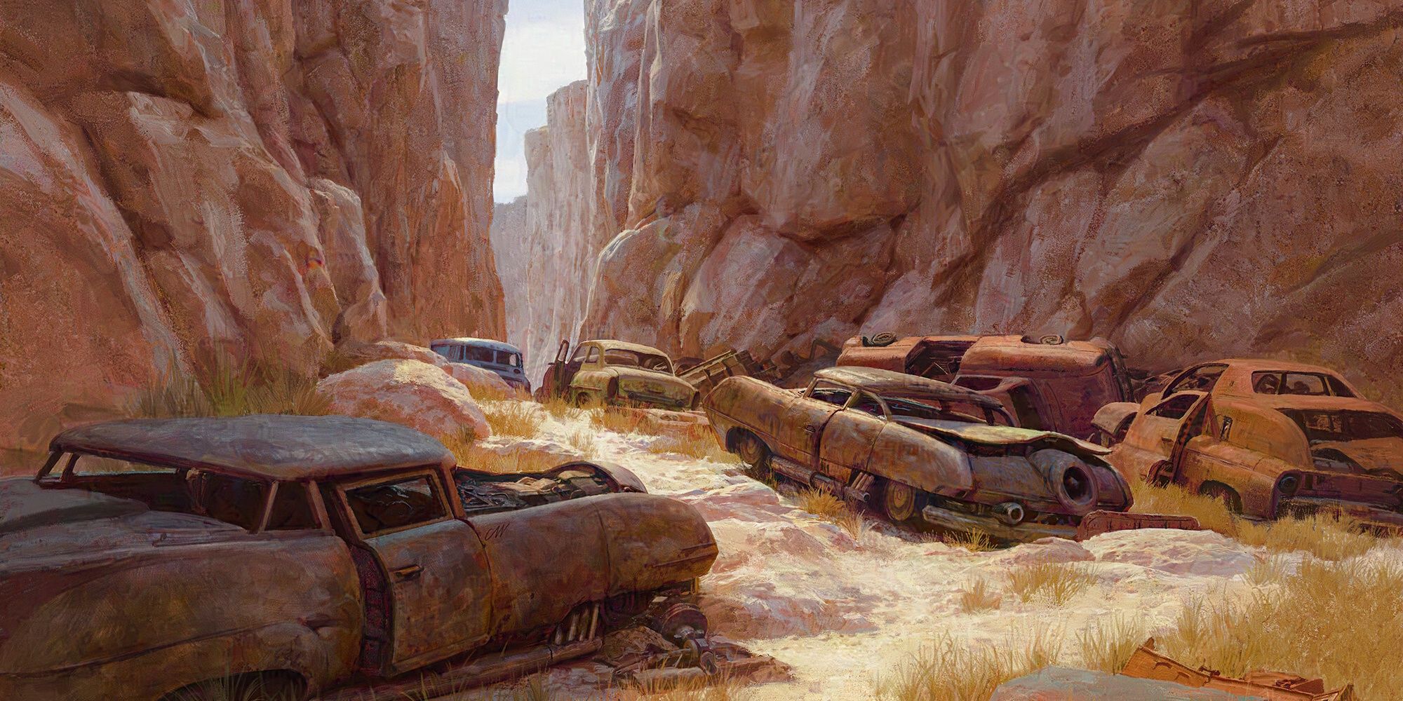 Sunscorched Divide by Zezhou Chen