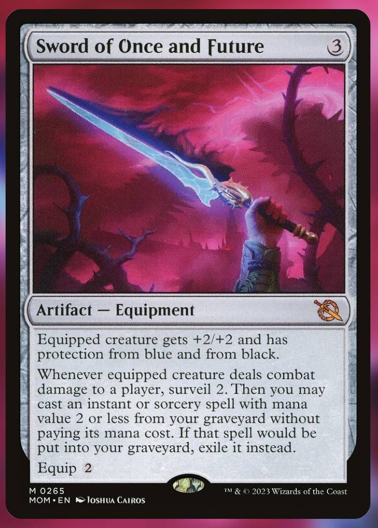 MTG - Sword of Once and Future