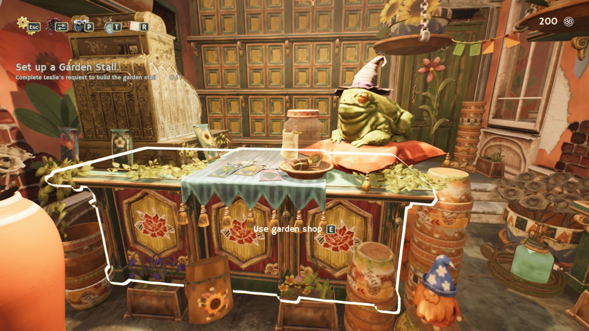 Leslie&rsquo;s Gardening Shop in Garden Life: A Cozy Simulator.