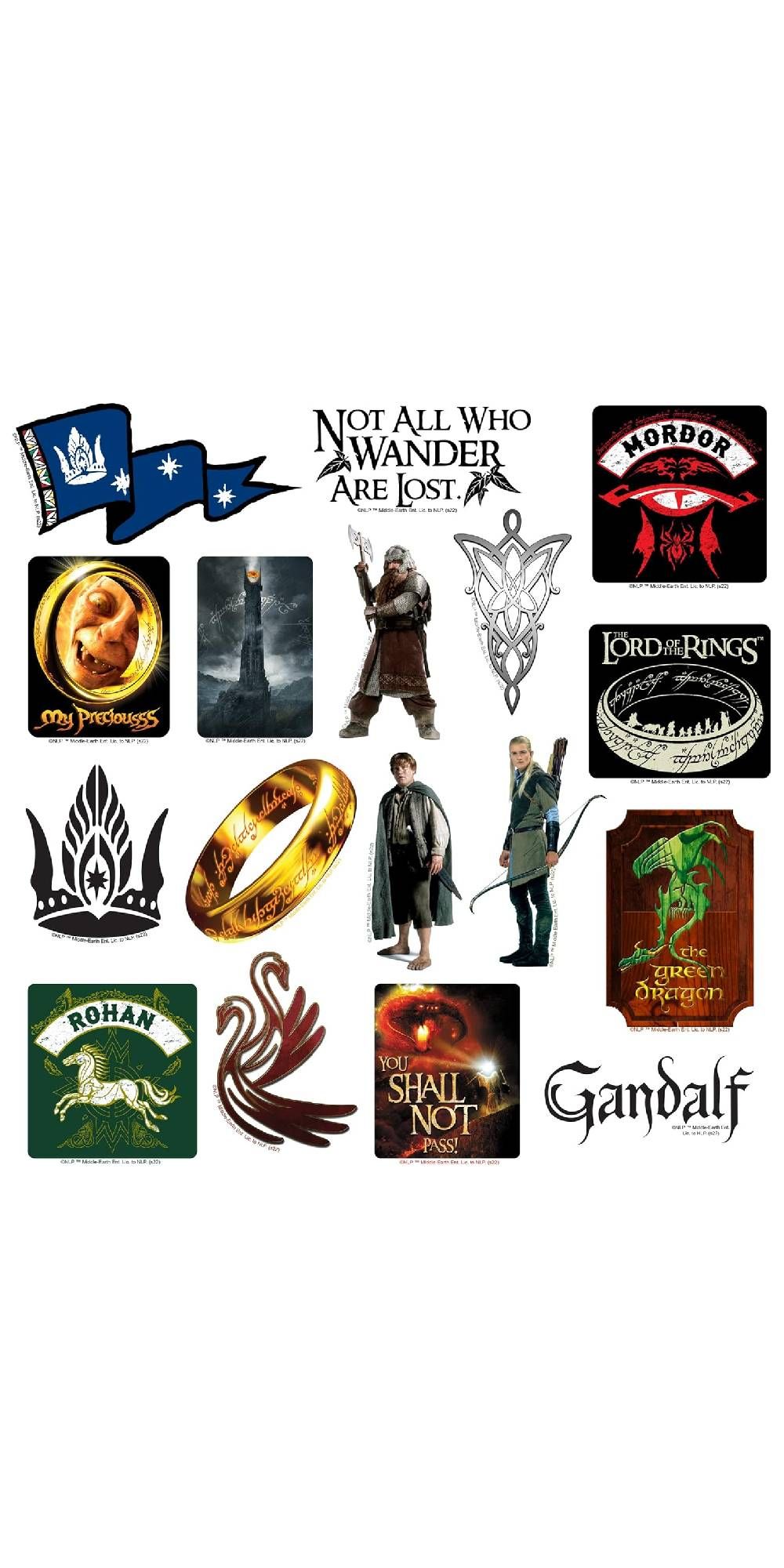 Best Lord Of The Rings Sticker Packs