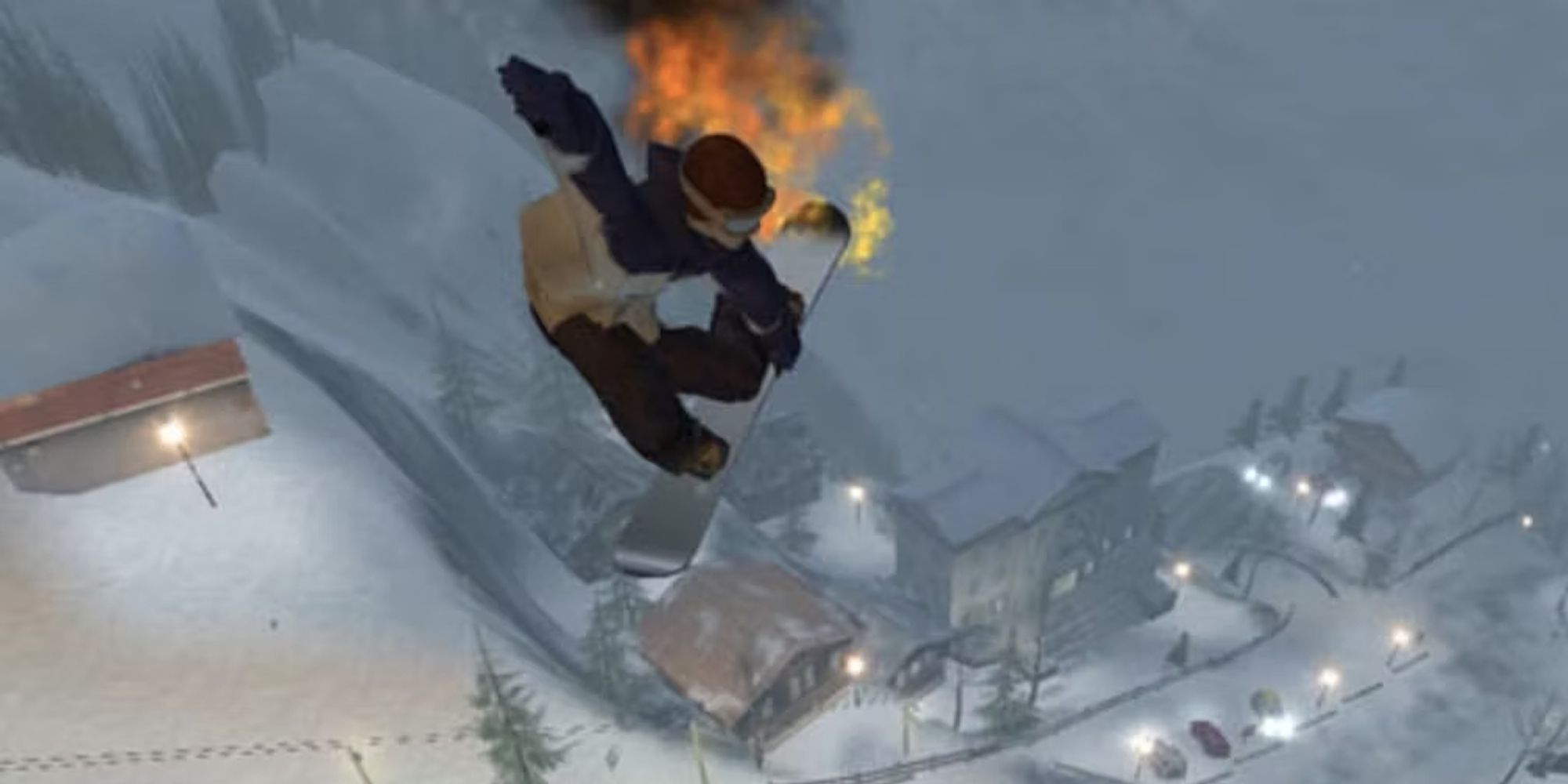 Transworld Snowboarding Snowboarder Getting Serious Air