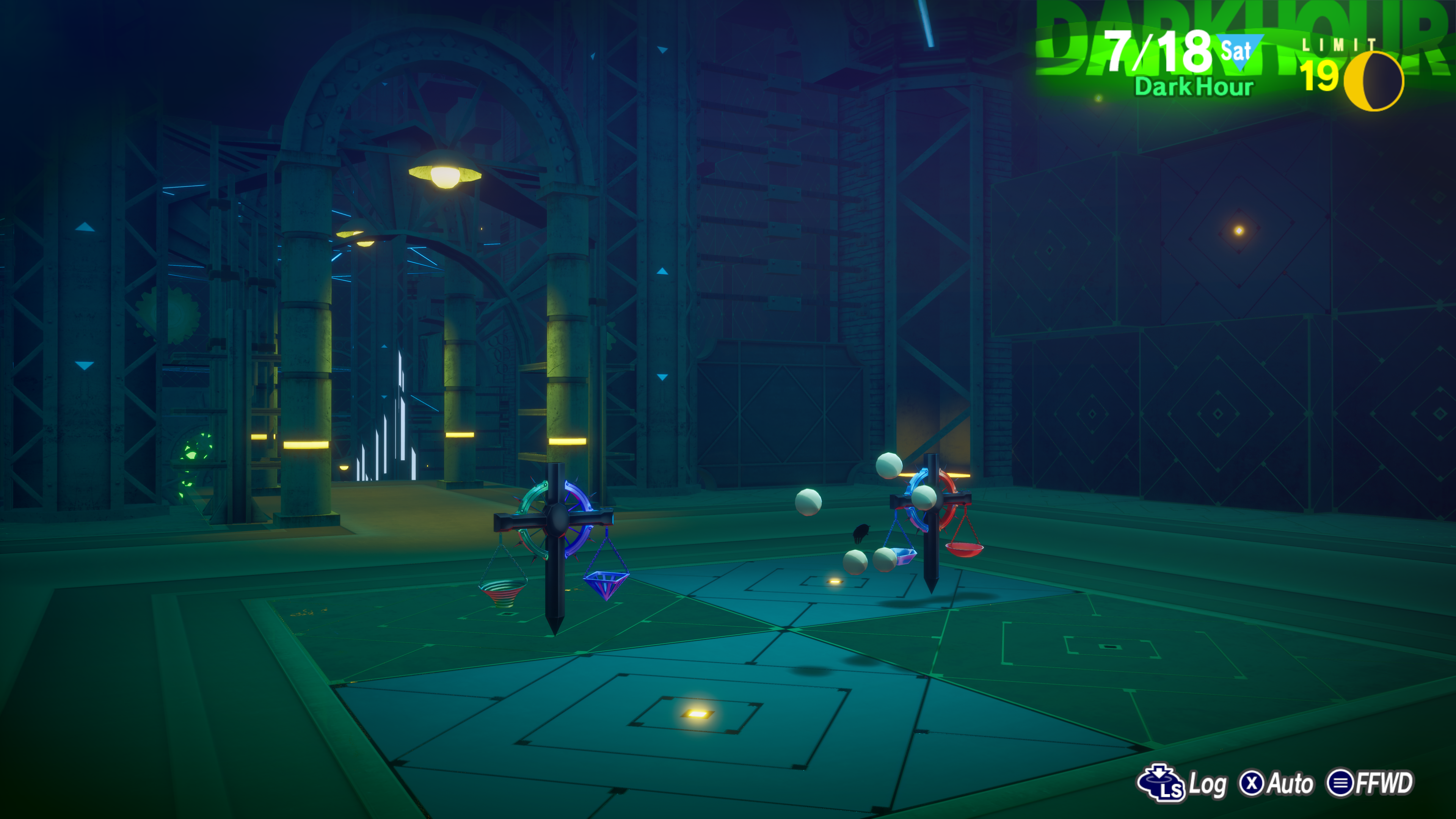 Preparing to fight the Arcanist Decapitator in Persona 3 Reload