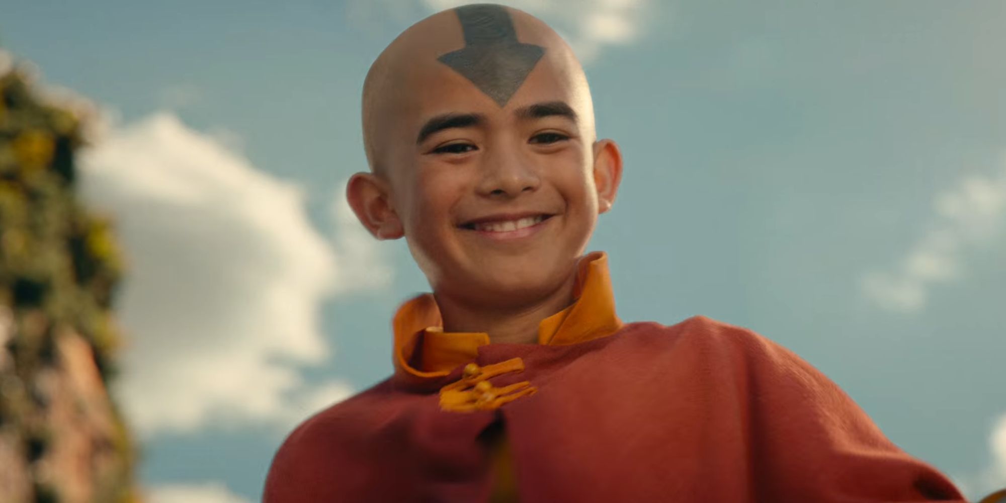 Aang from the pilot episode before disappearing