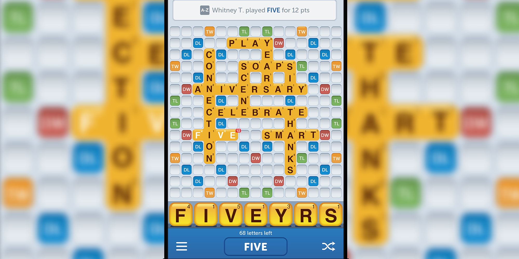 words with friends gameplay-1