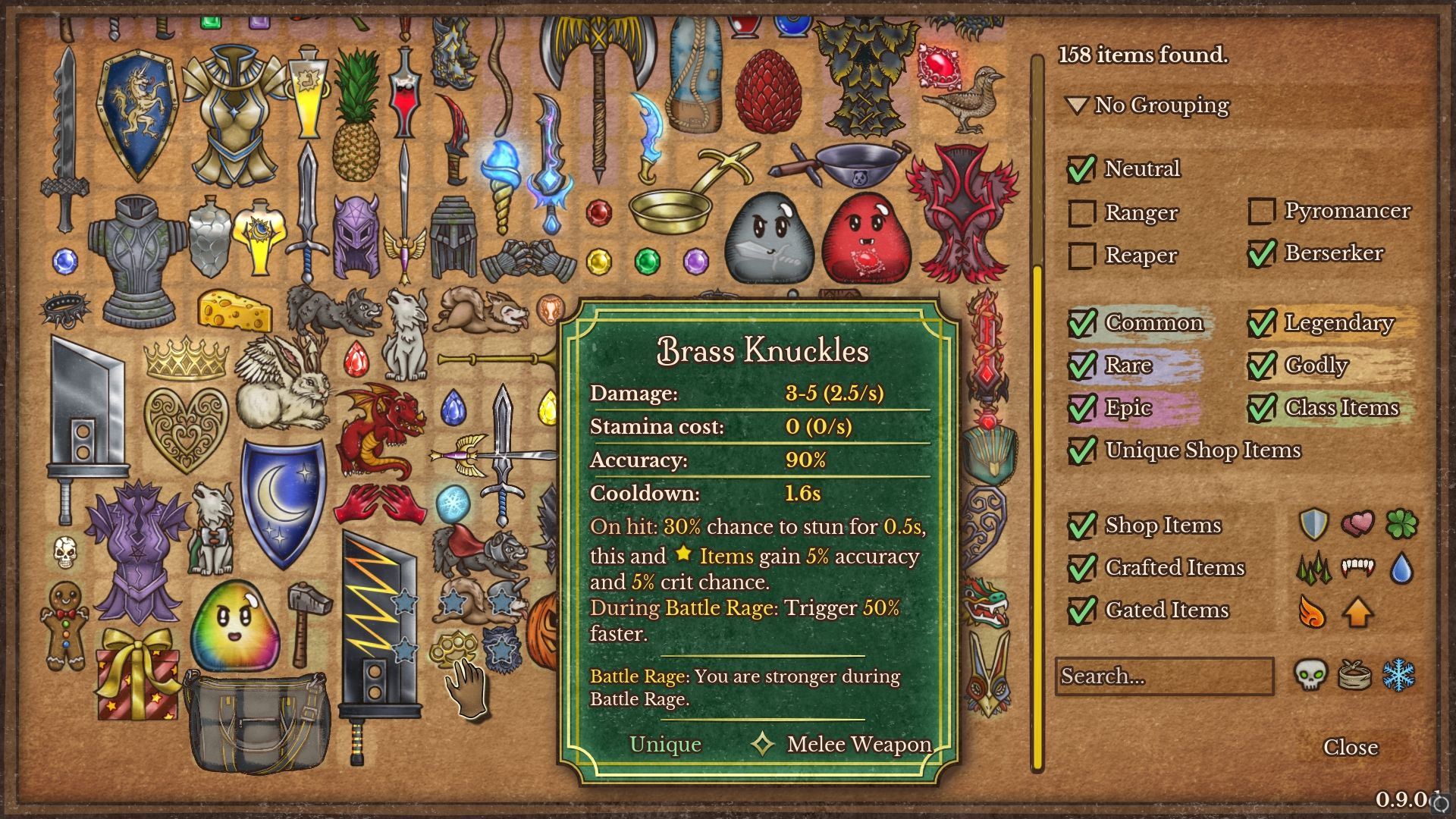 Brass Knuckles Fighter Subclass