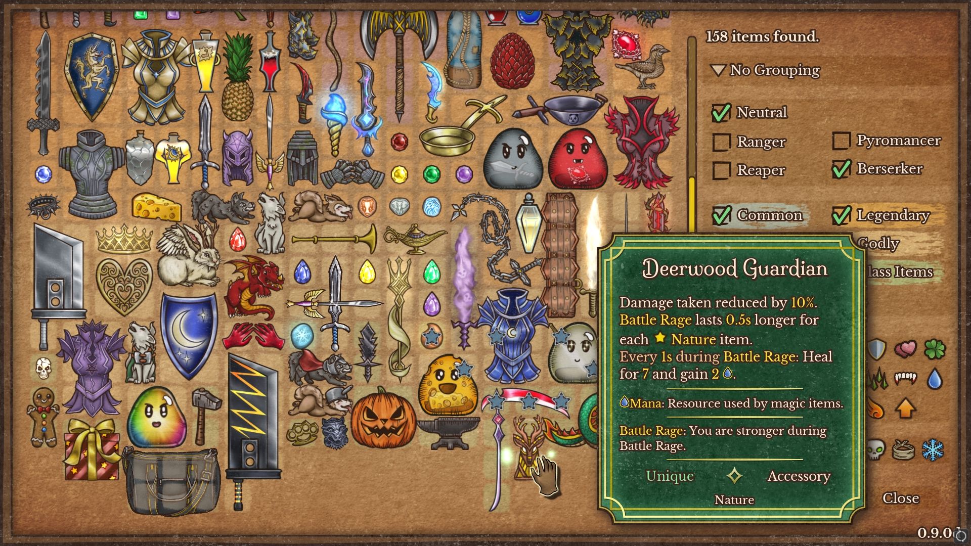 Deerwood Guardian Accessory Chieftain Subclass