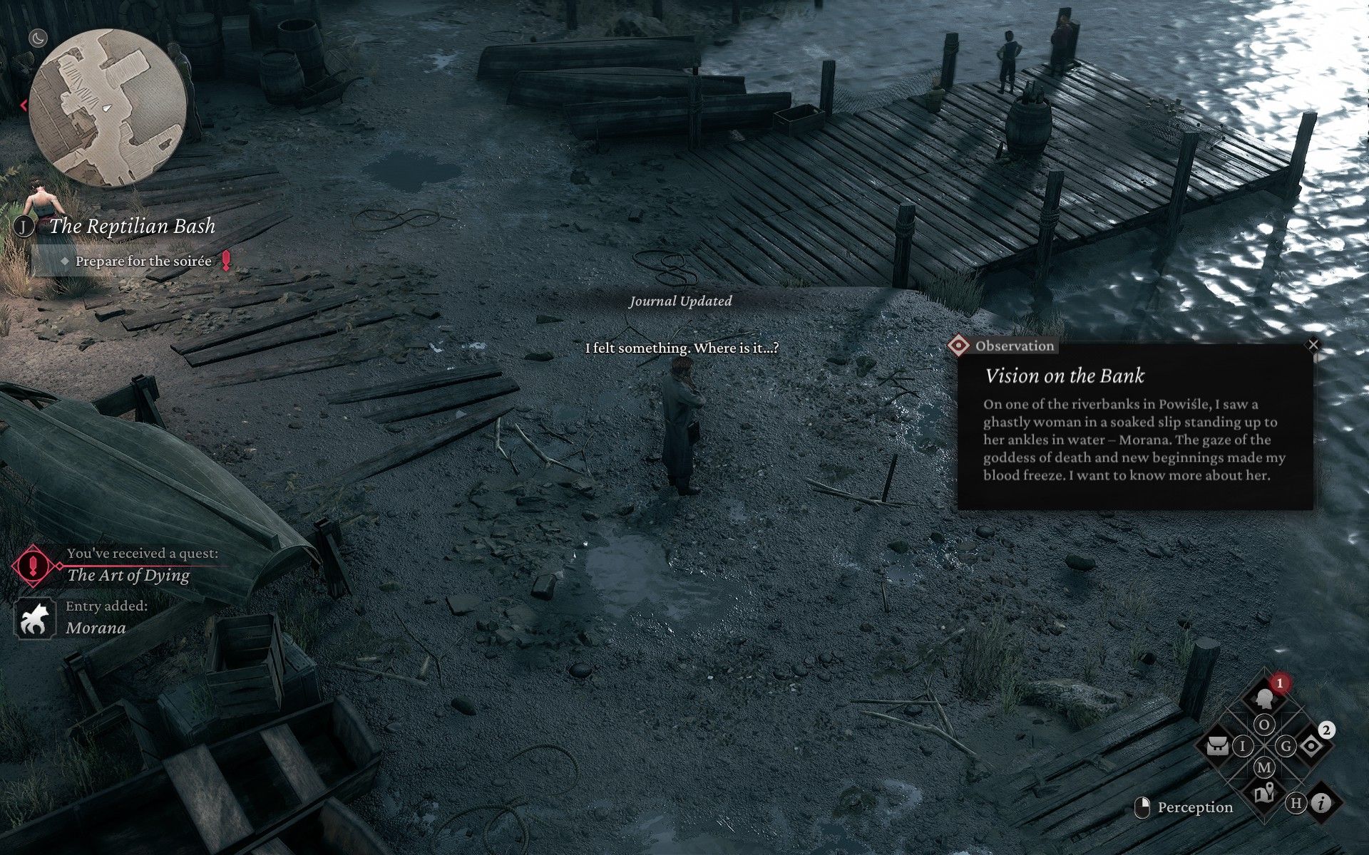 The location where you start The Art Of Dying quest in The Thaumaturge.