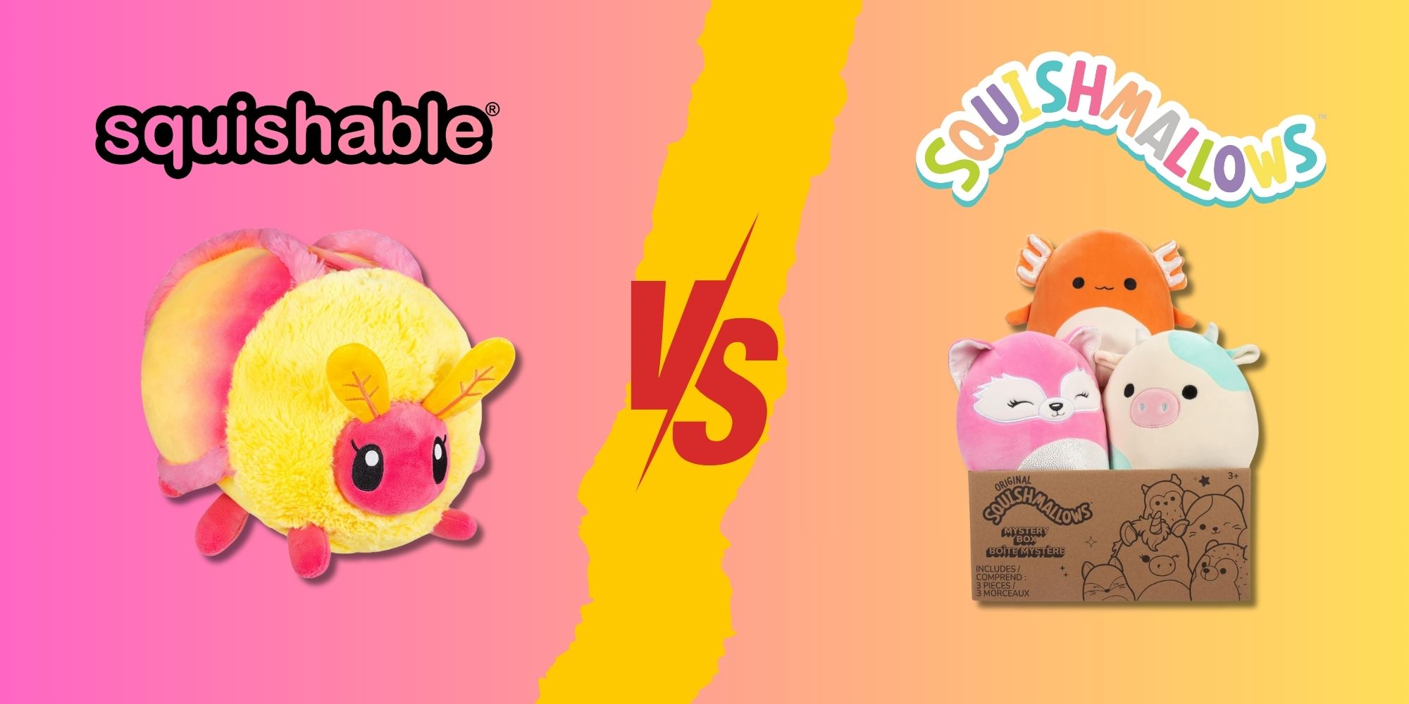 Squishable vs Squishmallow