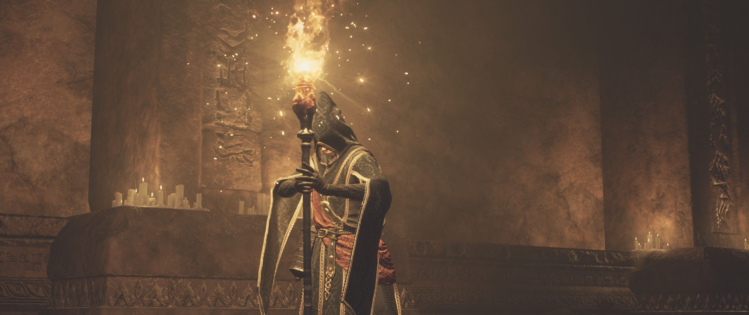 A sorcerer casting a spell in Dragon&rsquo;s Dogma 2