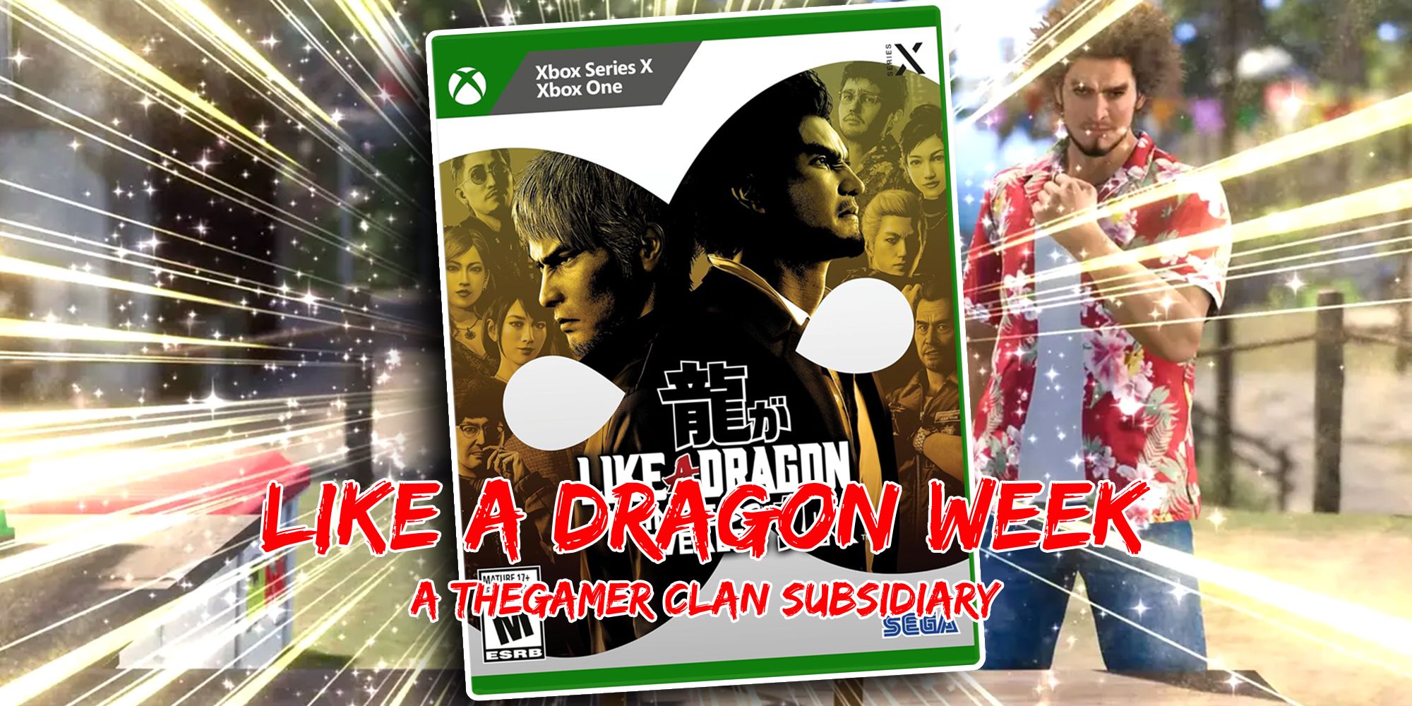 An Xbox copy of Yakuza Like A Dragon