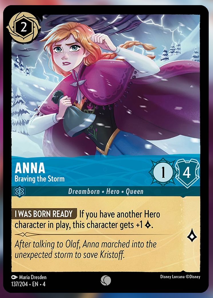 Anna, Braving the Storm