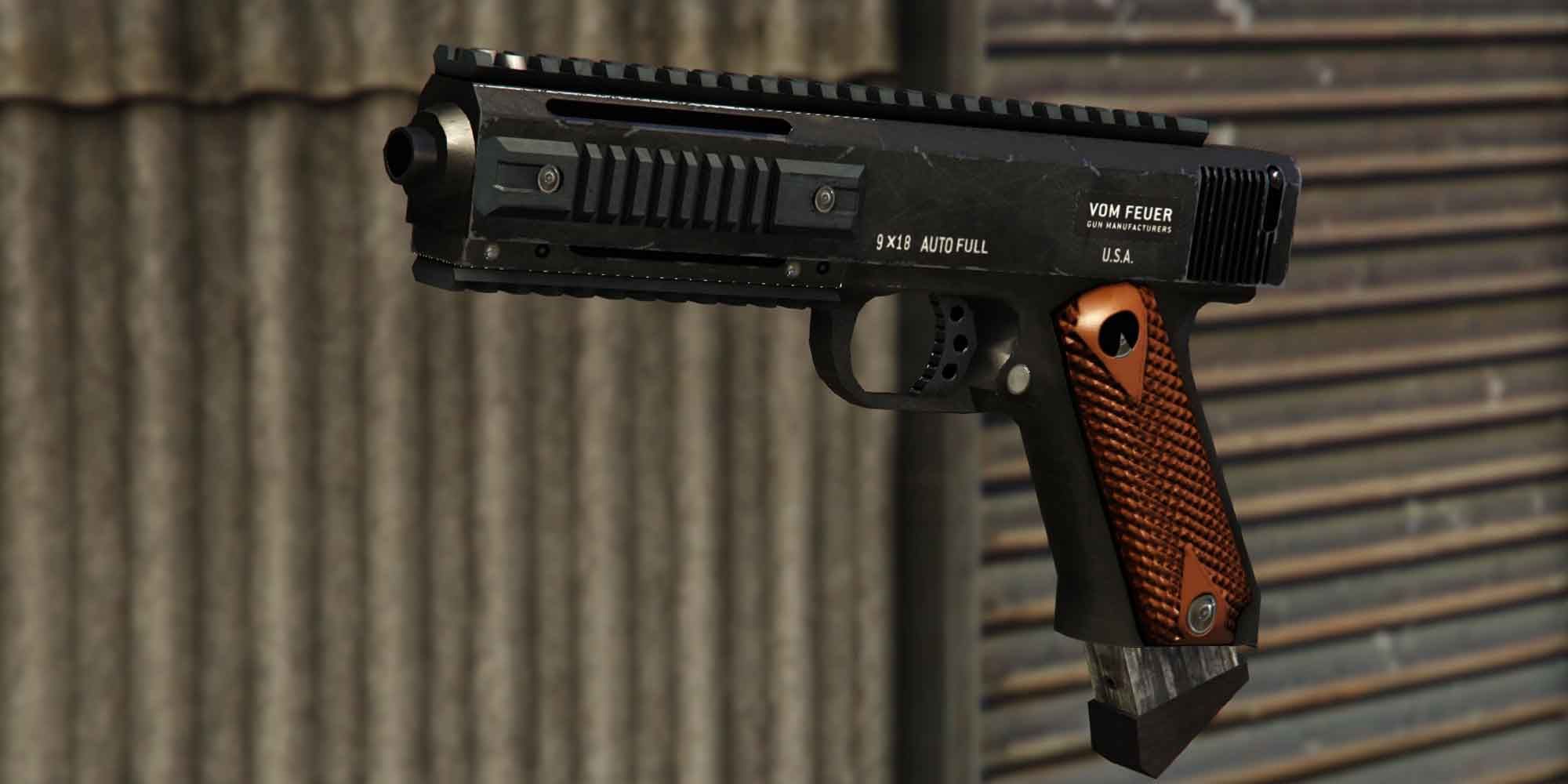 The powerful AP Pistol in GTA 5