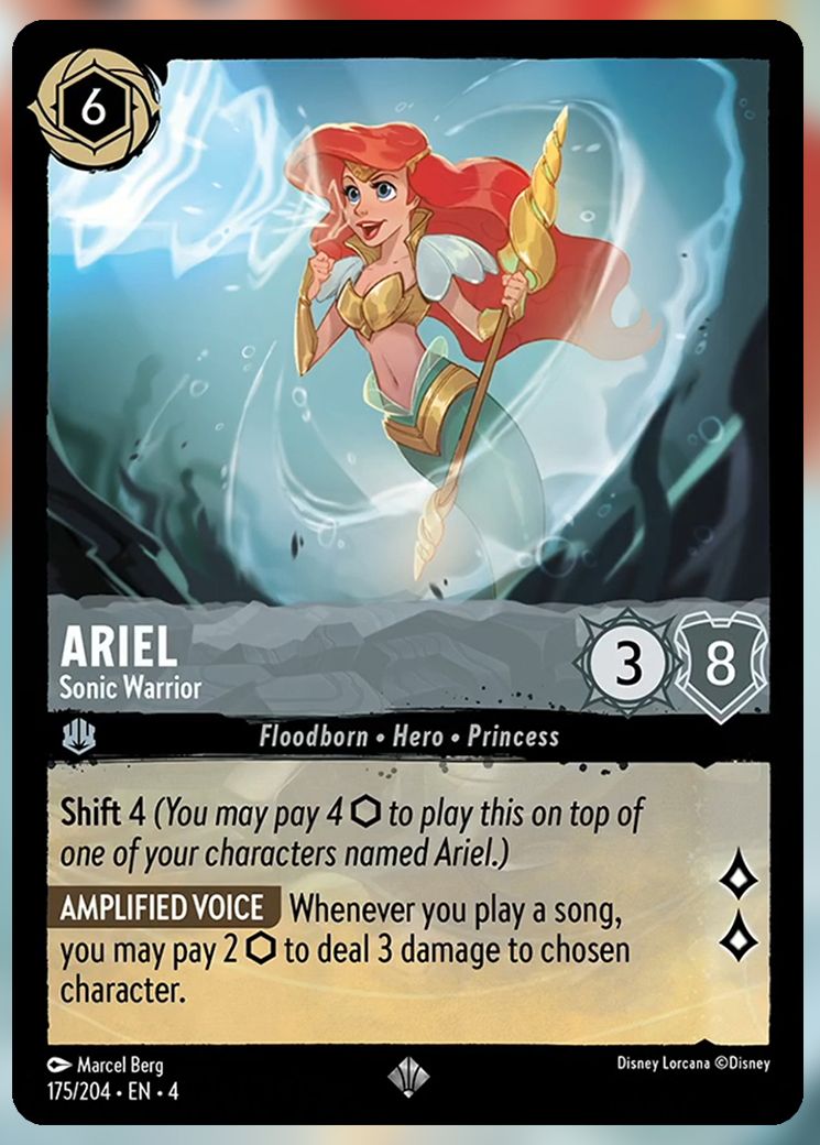 Ariel, Sonic Warrior-1