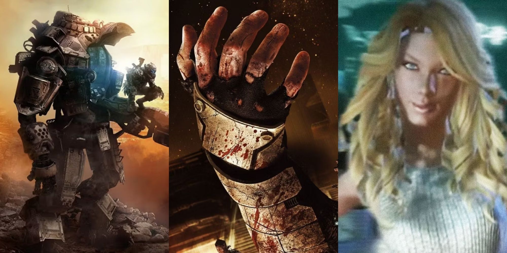 Box art to Titanfall 1 and Dead Space, plus Taylor Swift from Band Hero