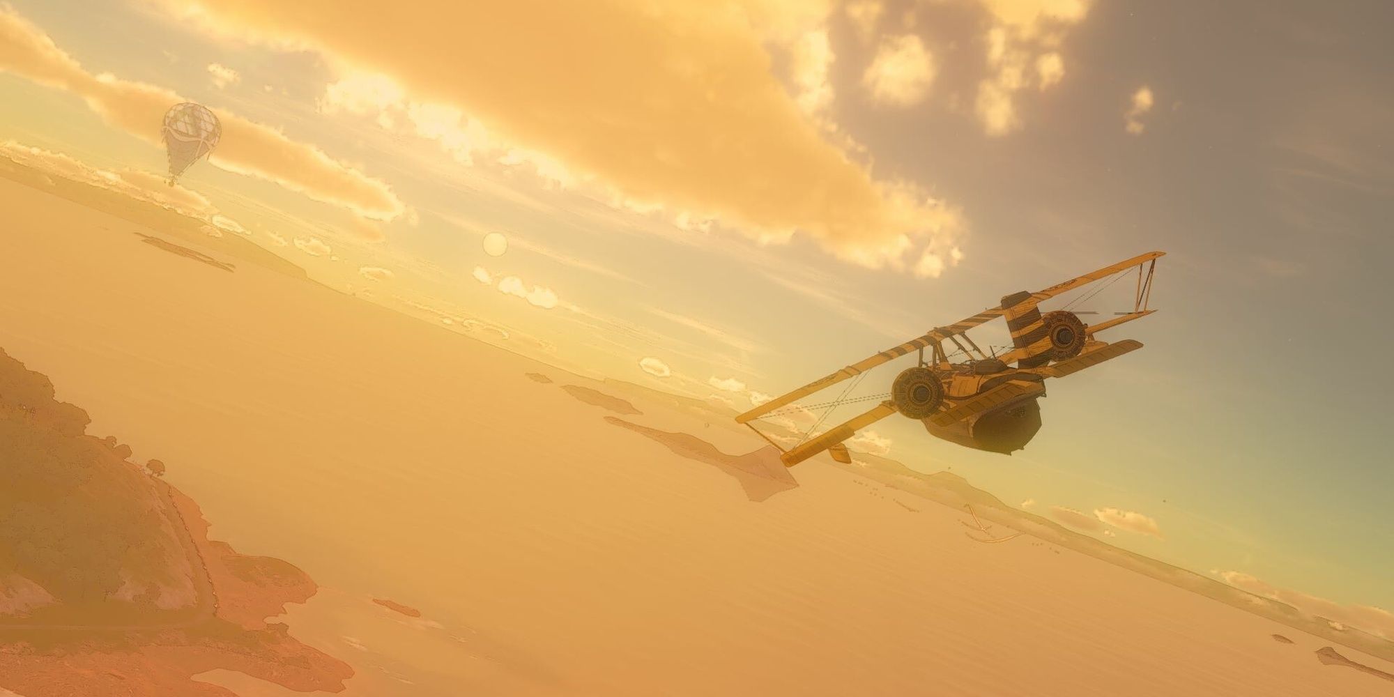 The Brew Barons: Cruising Above A Sunset View In An Old Seaplane