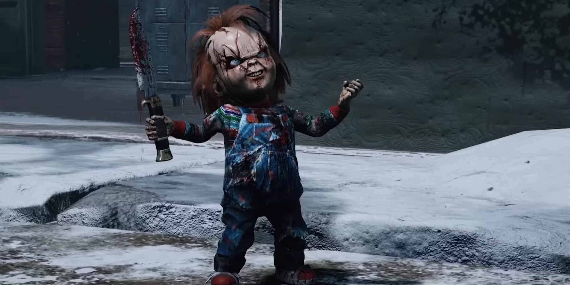 Dead By Daylight: Chucky Celebrating With His Knife