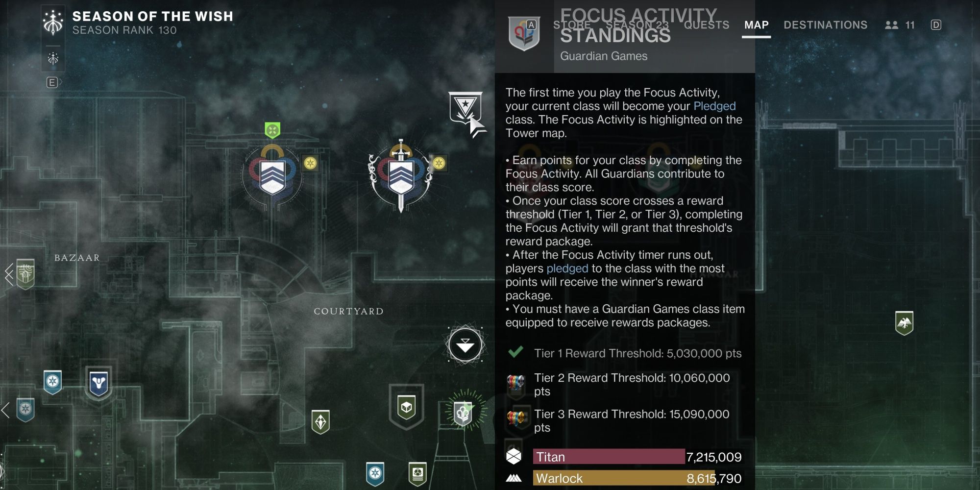 Destiny 2 Guardian Games 2024 Focus Activity