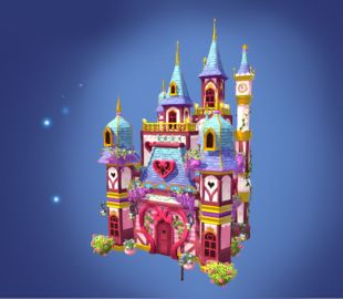 Disney Dreamlight Valley Pink Castle