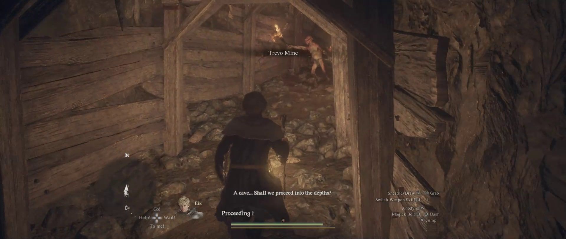 Entering Trevo Mine in Dragon&rsquo;s Dogma 2