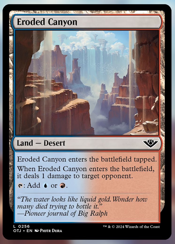 Eroded Canyon