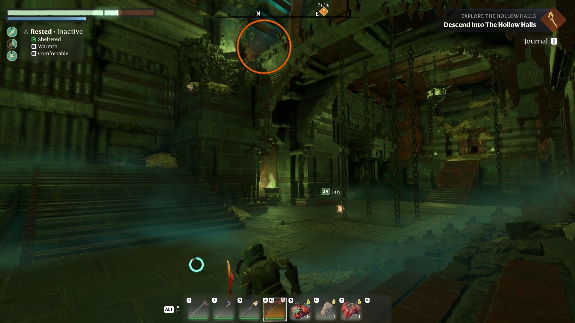 Fifth Orb in the Third Area of Hollow Halls