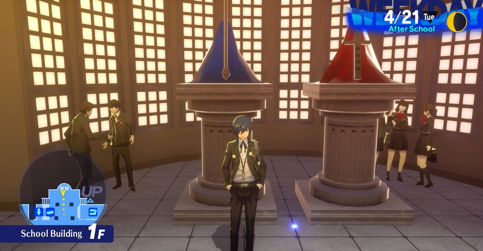 gekkoukan lobby twilight fragment locations persona 3 reload