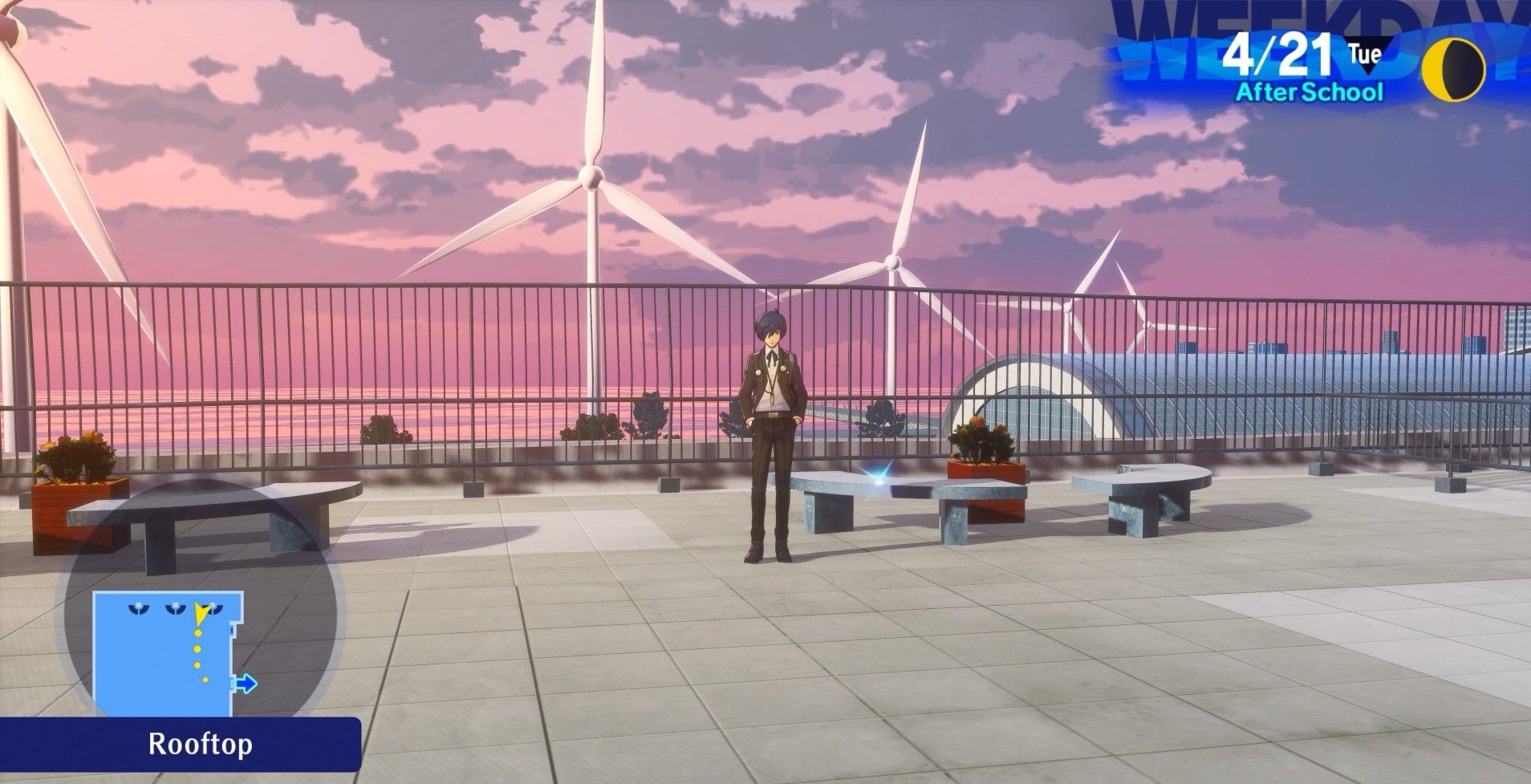 gekkoukan roof twilight fragment locations persona 3 reload