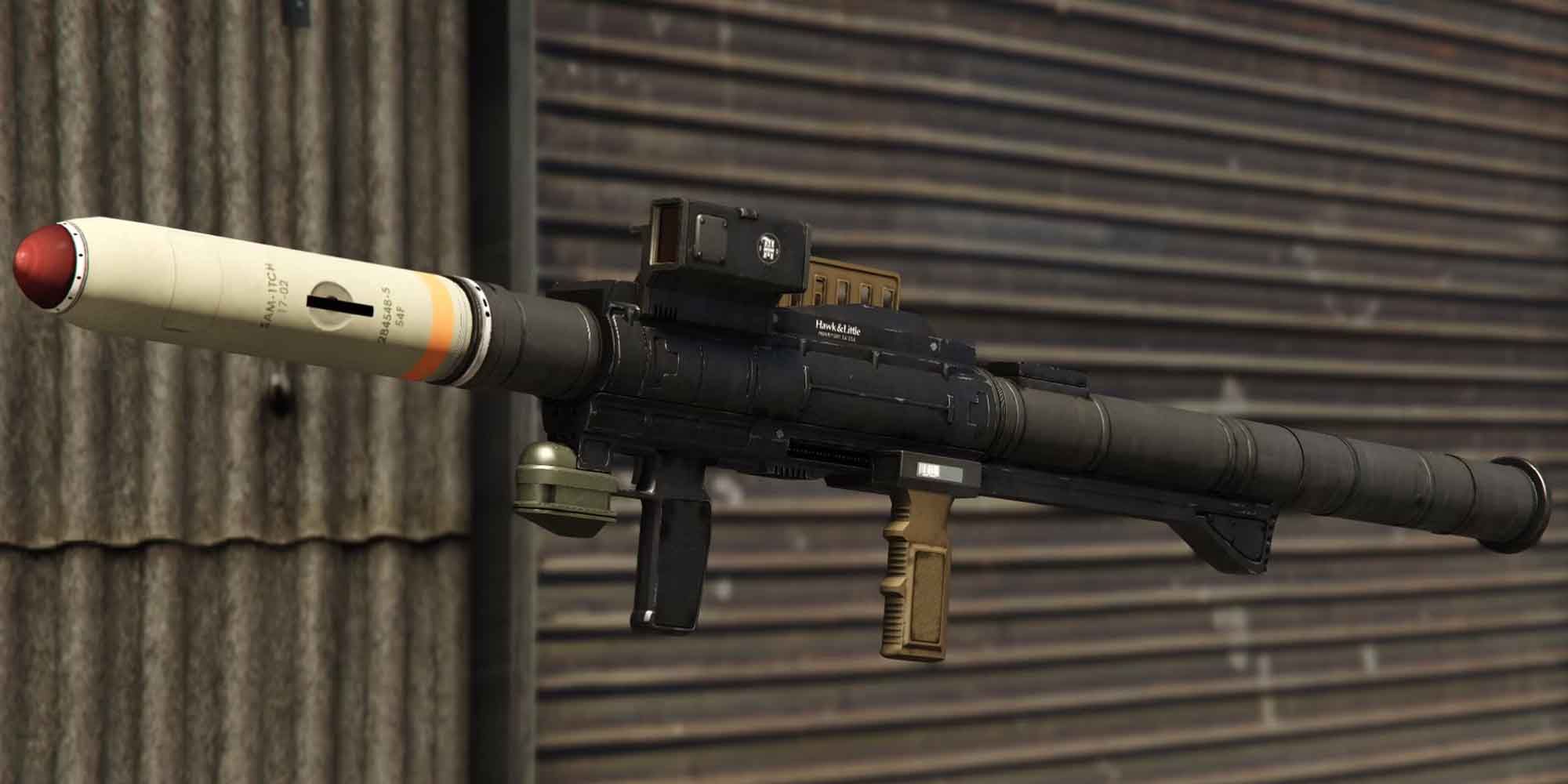 The "fire-and-forget" rocket launcher in GTA 5