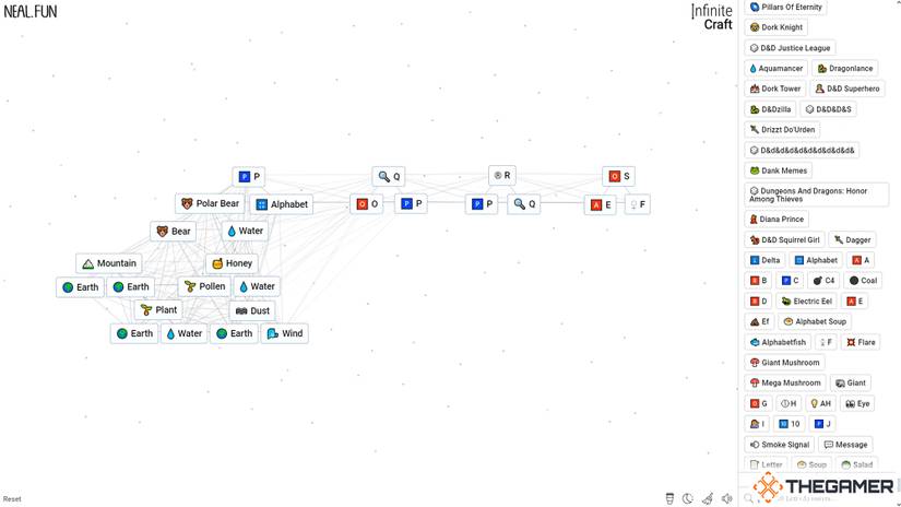 How To Make The Alphabet In Infinite Craft