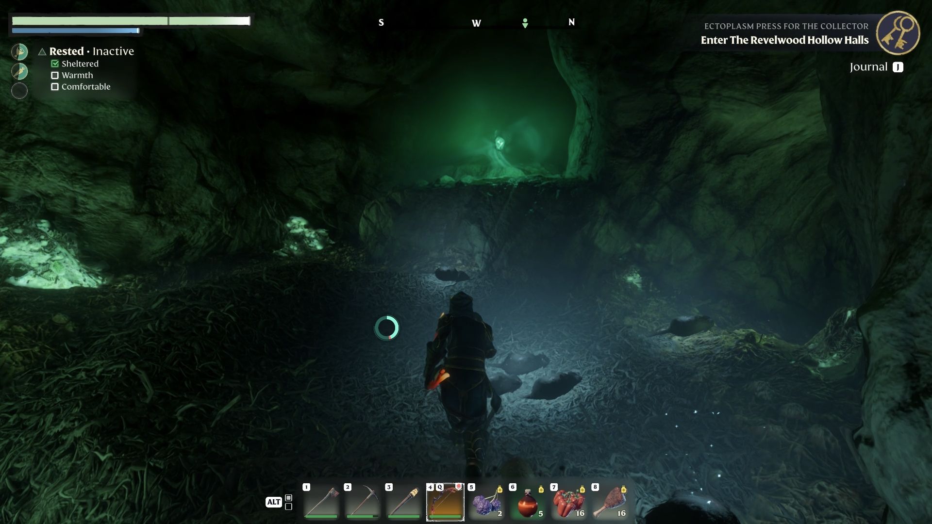 Sixth Rune inside the den of rats in Revelwood Hollow Halls in Enshrouded