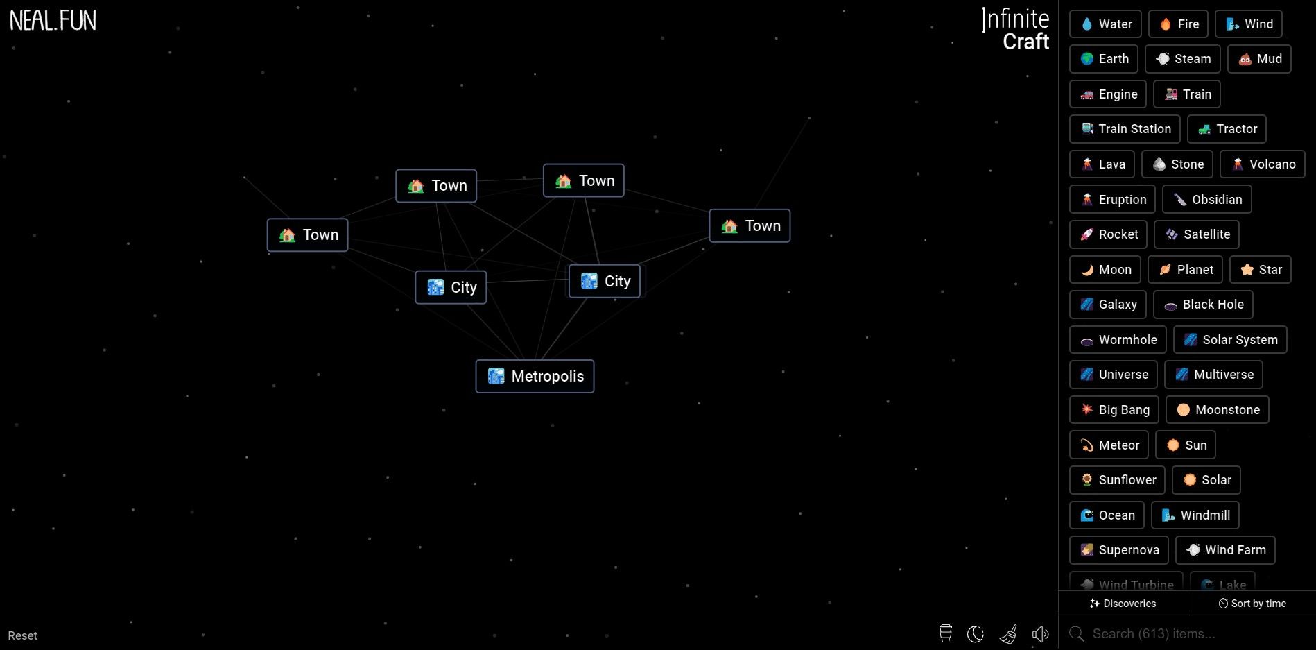 The Best Way To Make Metropolis In Infinite Craft