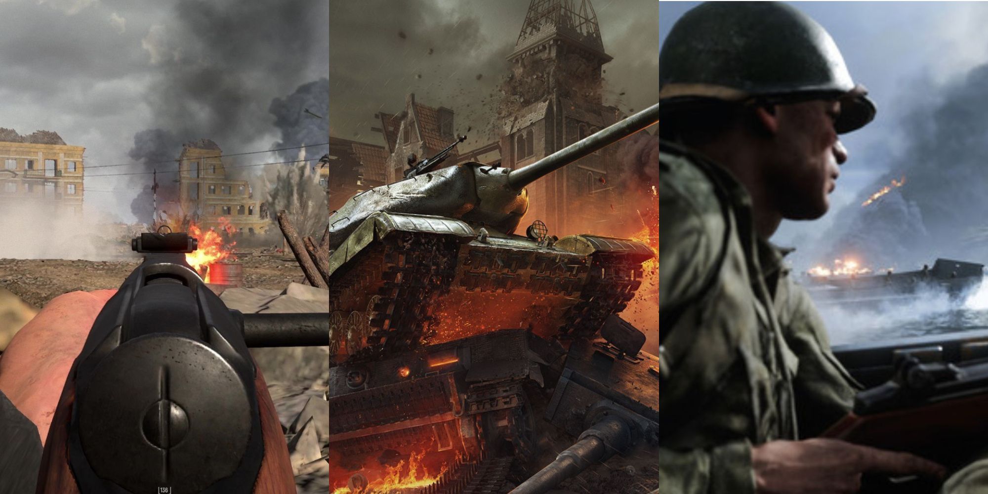 collage of hell let loose world of tanks and battlefield 5