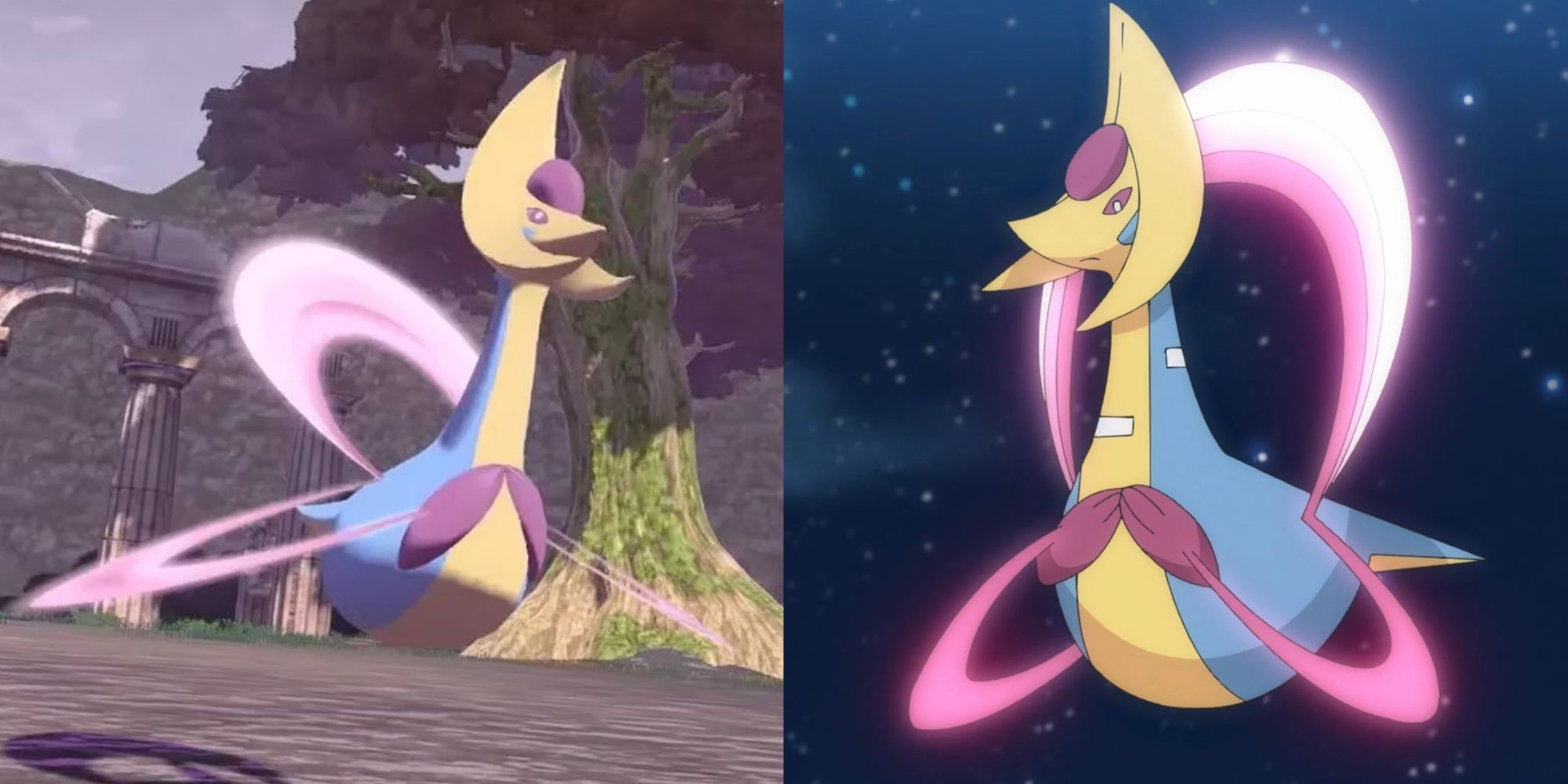 cresselia in the pokemon games and the anime