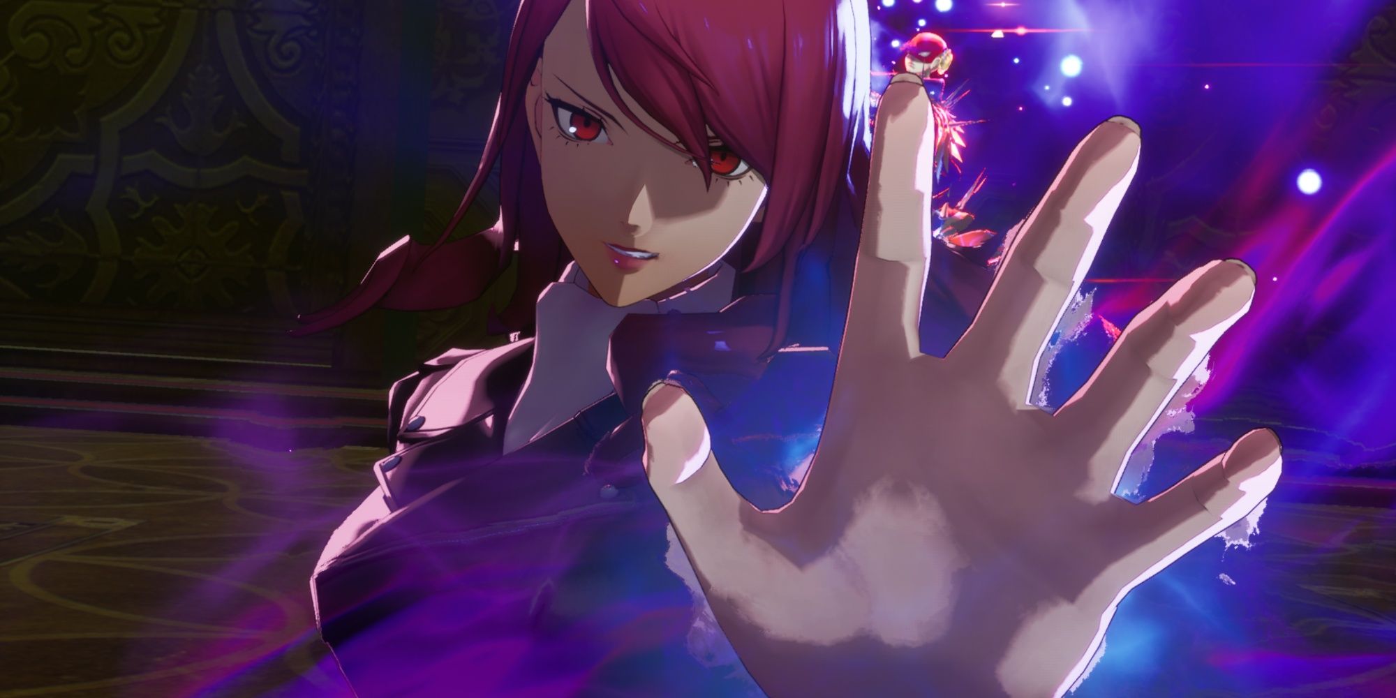 Mitsuru Reaching Her Glowing Hand Forward