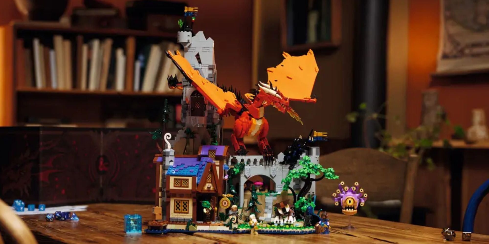 lego dungeons and dragon's red dragon's tale set